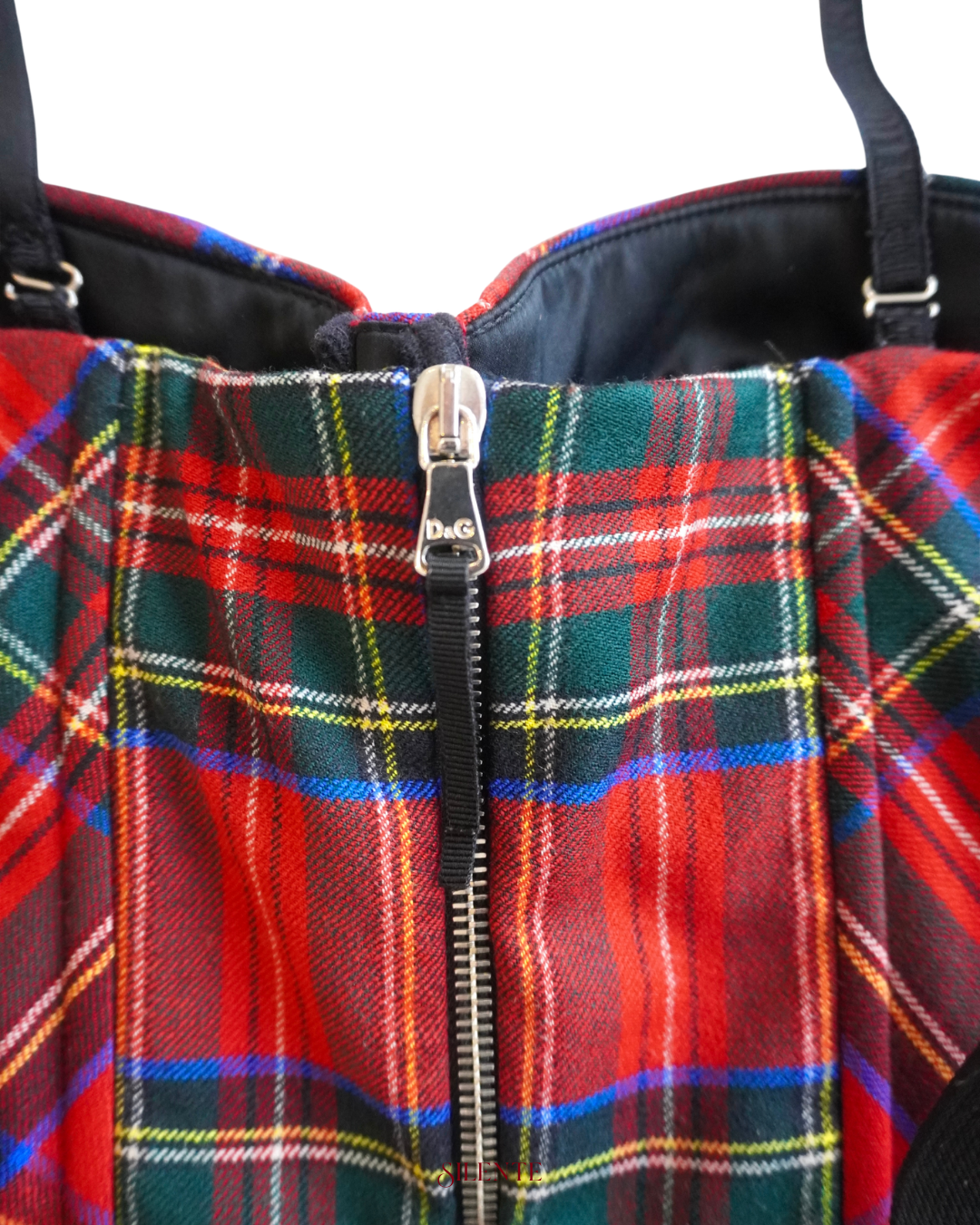 Dolce & Gabbana Tartan Corset | Fall-Winter 1999
