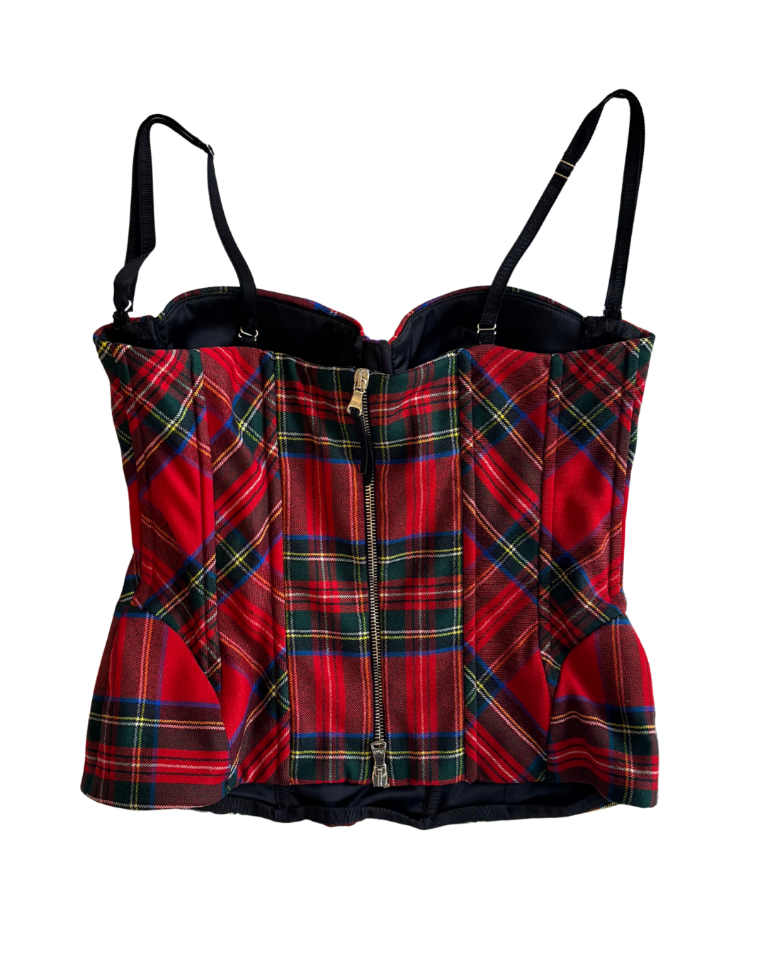 Dolce & Gabbana Tartan Corset | Fall-Winter 1999