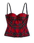 Dolce & Gabbana Tartan Corset | Fall-Winter 1999